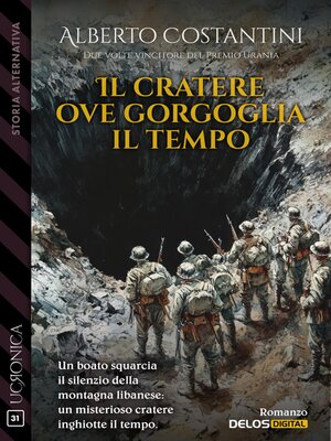 cover image of Il cratere ove gorgoglia il tempo